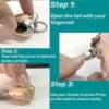 Keychain Nail Clipper – Portable with Built-in File | AuriGlam