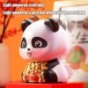 Solar Panda Car Decor – Moving Dashboard Showpiece | Velvet Wheels