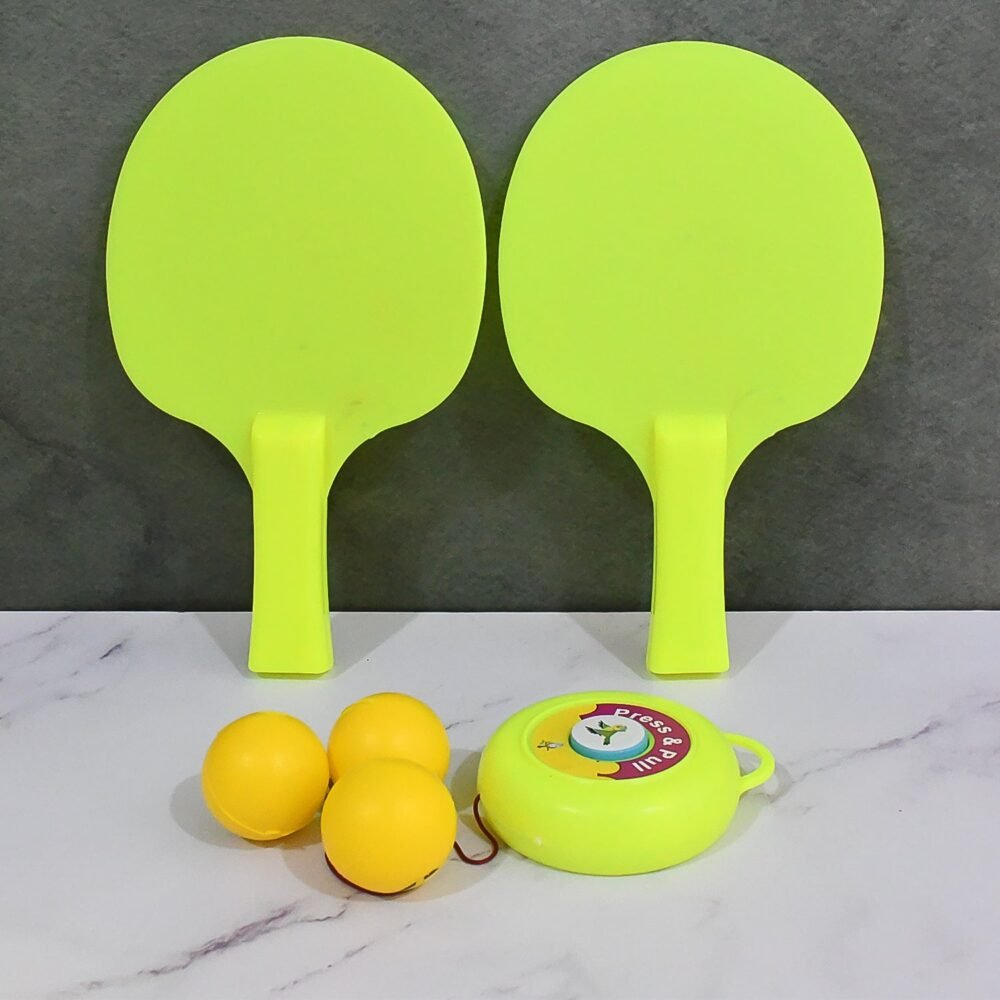 Hanging Table Tennis Trainer – Portable Indoor Reflex Set | Dollverse