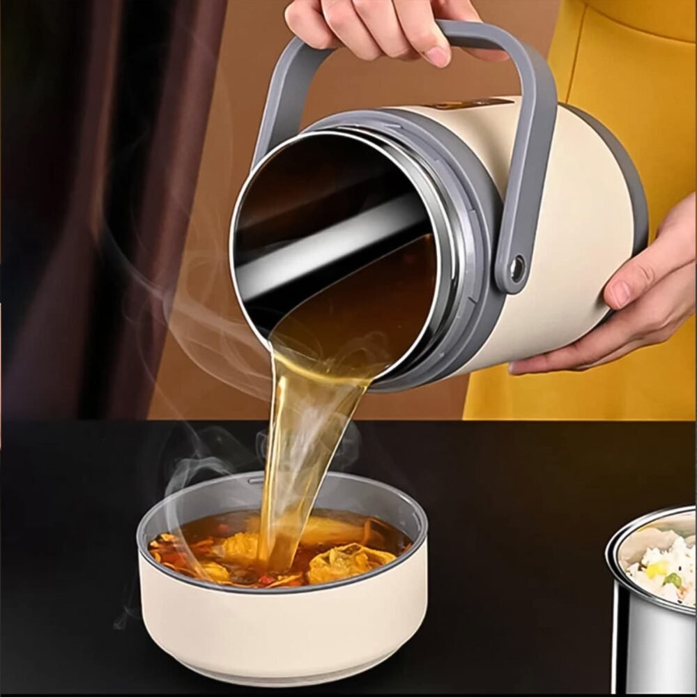 Electric Heated Lunch Box – 2L Stainless Steel | Lunchie Bunchie