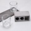 Wine Glass Holder Set – Elegant Marble & Lead-Free Glasses | Indo Glow