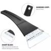 Car Ice Scraper – Durable Windshield Frost Remover | Velvet Wheels