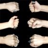 Fidget Ring – Portable 4-Finger Rotating Stainless Steel | Menclave