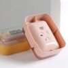 Self-Draining Soap Dish – Portable & Leakproof | VelvetBubbles