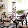 Smiley Hearts Wind Chime – Bamboo & Aluminium Decor | Indo Glow