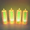 LED Tealight Candles – 12 Pack Flameless Diwali Lights | Indo Glow