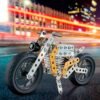 Metal Bike Building Kit – DIY STEM Construction Toy for Kids | Little Blocks
