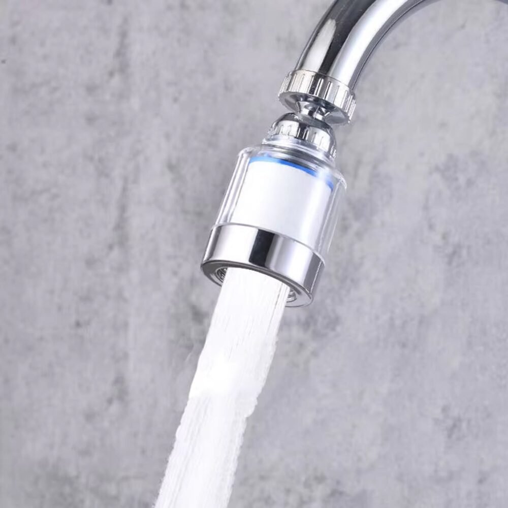 Swivel Faucet Aerator – 360° Rotatable & Foldable | Mist & Relax