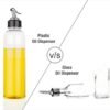 Oil Dispenser 1L – Clear Drip-Free Plastic Bottle | Vastate