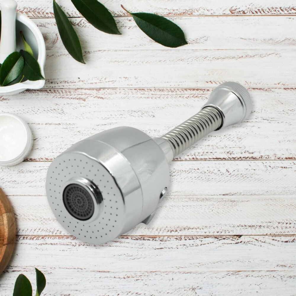 Water-Saving Faucet Sprayer – 360° Rotating Extension | Mist & Relax