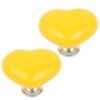 Heart-Shaped Knob – Versatile ABS Handle for Cabinets & Toilets | Bathora