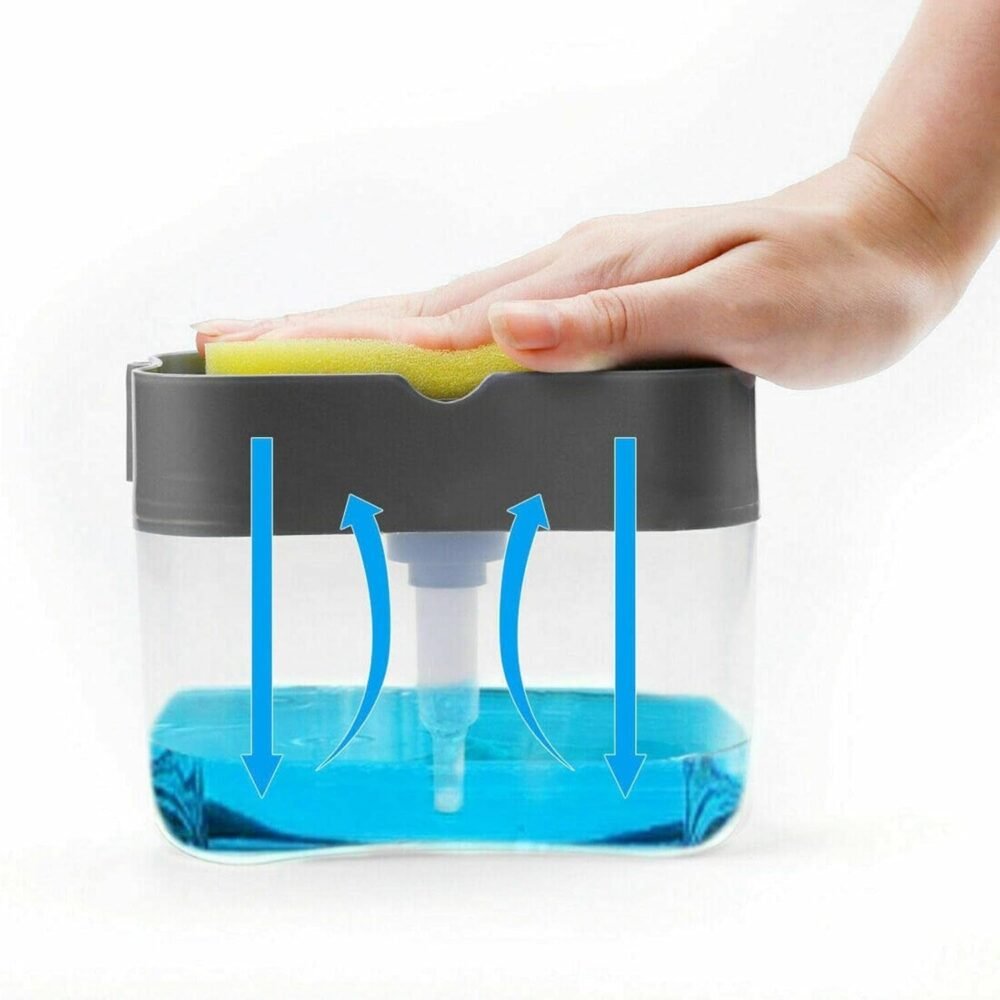 04_b860e0e1-814f-4f14-bcaa-2bee8641c30c.jpg 2-in-1 Soap Dispenser – Built-in Scrub Holder & Organiser | Konvex