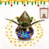 LED Kalash – Gold Plated, Multicolor Light for Pooja | Styleva