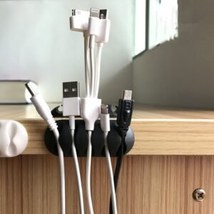 Cable Clips – Multi-Purpose Wire Holder for Desk & Home | Deskrova