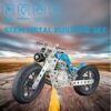 Metal Bike Construction Kit – 140 Part STEM Toy | Little Blocks