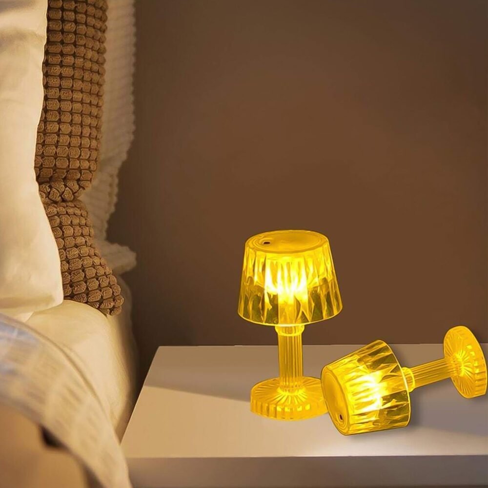 LED Candle Lamp – Portable Small Table Lamp | Tidy Table
