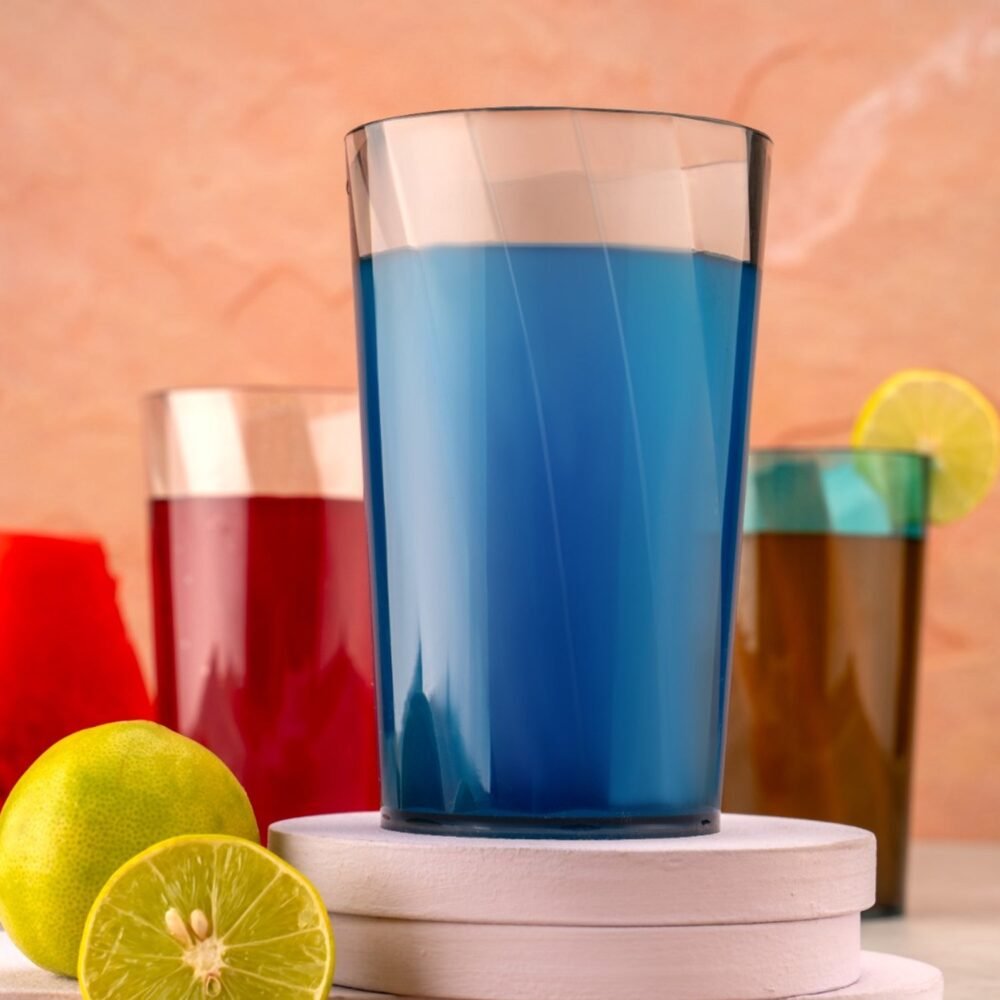 Drinking Glasses Set – 300ml Transparent Glassware (Set of 6) | Serve Stellar
