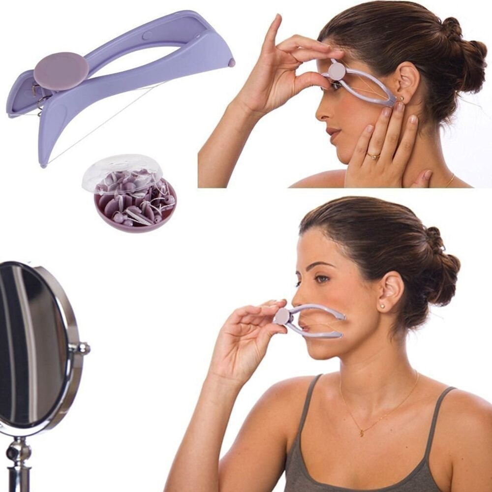 Hair Removal Threading Kit – Painless & Gentle | Calm & Curl