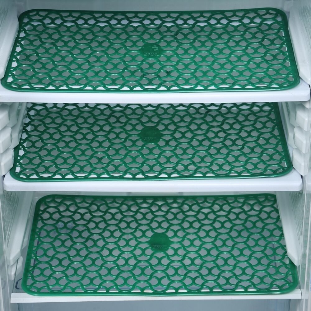 Fridge Drawer Mats Set of 6 – Waterproof PVC Liners | Indo Glow
