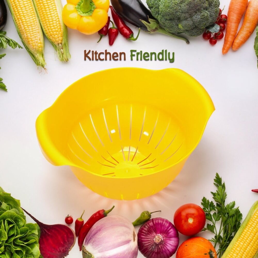 Rice Washing Bowl – Multi-Purpose Kitchen Strainer | Pro Clean