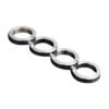 Fidget Ring – Portable 4-Finger Rotating Stainless Steel | Menclave