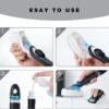 Soap Dispensing Dish Brush – Refillable Kitchen Scrubber | VelvetBubbles