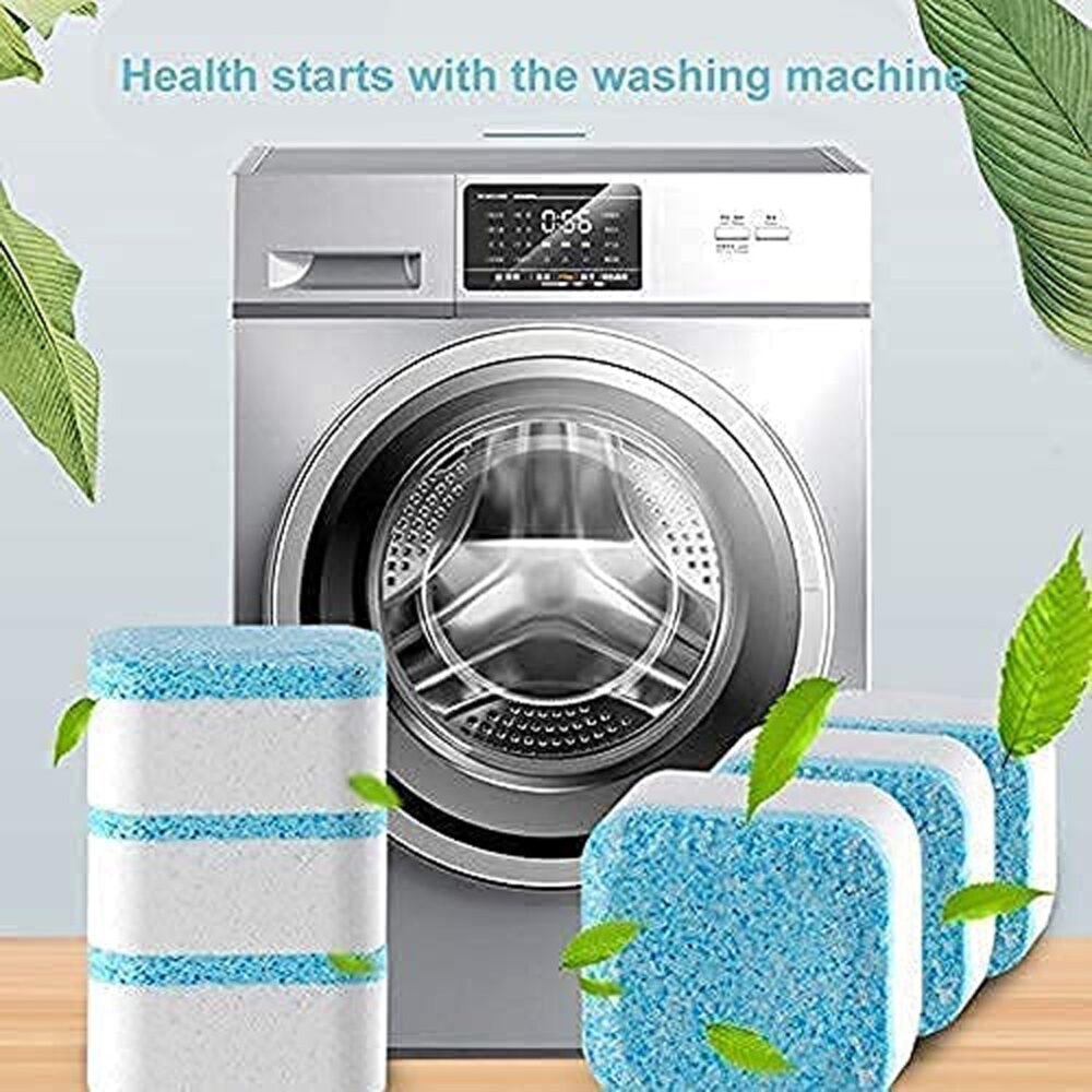 Washing Machine Cleaner Tablets – Lavender, Effervescent Stain Remover | Velvet Wipe