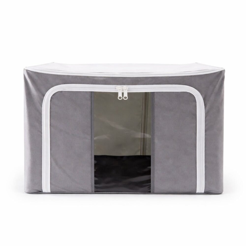 Foldable Storage Bag – 66L Steel Frame Clothes Organizer | Organivo