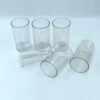 Plastic Glasses Set – Unbreakable Transparent 350ml (Set of 6) | Ganesh