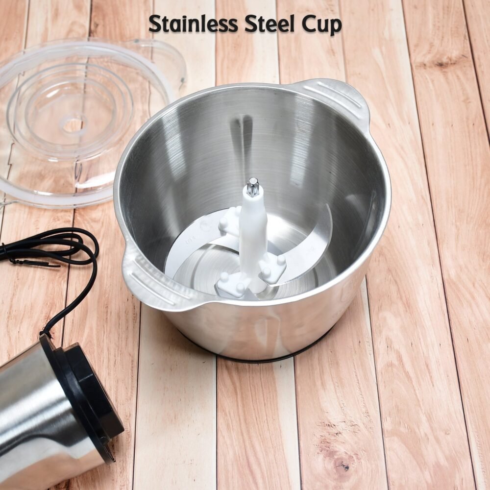 Electric Meat Grinder – 3L Stainless Steel Food Chopper | CookAura