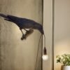 Crow Table Lamp – Vintage Edison Bulb Decor | Tidy Table