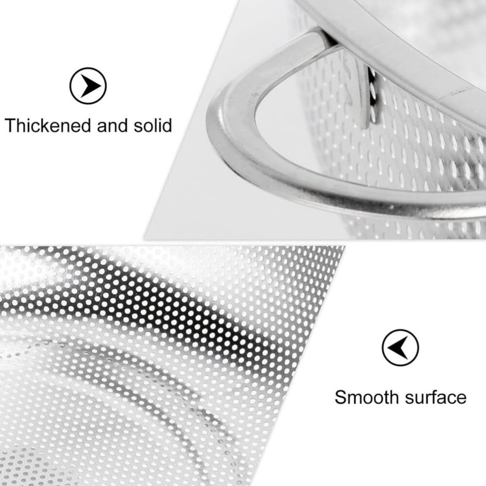 06_6baf87bb-5057-4484-acd9-c6a166a9baef.jpg Stainless Steel Strainer Bowl – Multipurpose Kitchen Tool | Indo Glow
