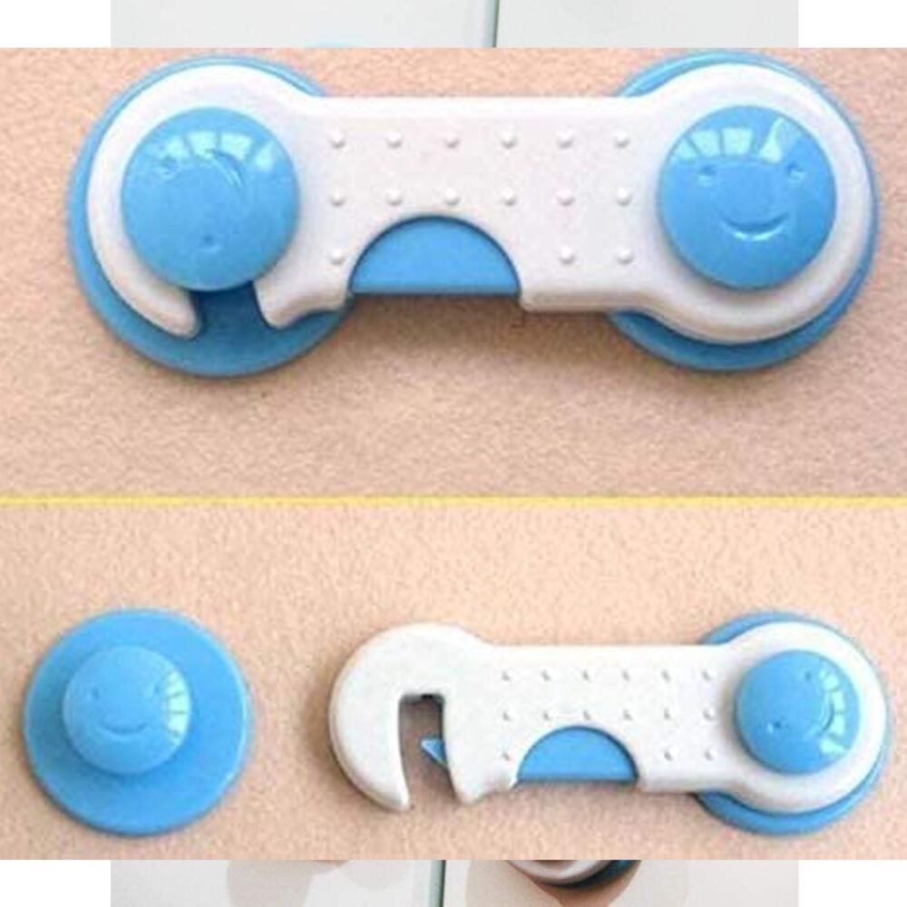 Child Safety Lock – Multi-Surface No-Drill | Happy Bathers