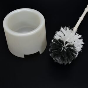 Toilet Cleaning Brush – Flexible Head & Potted Holder | Pro Clean