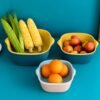 Washing Bowl & Strainer – Plastic Kitchen Basket Set | Vastate