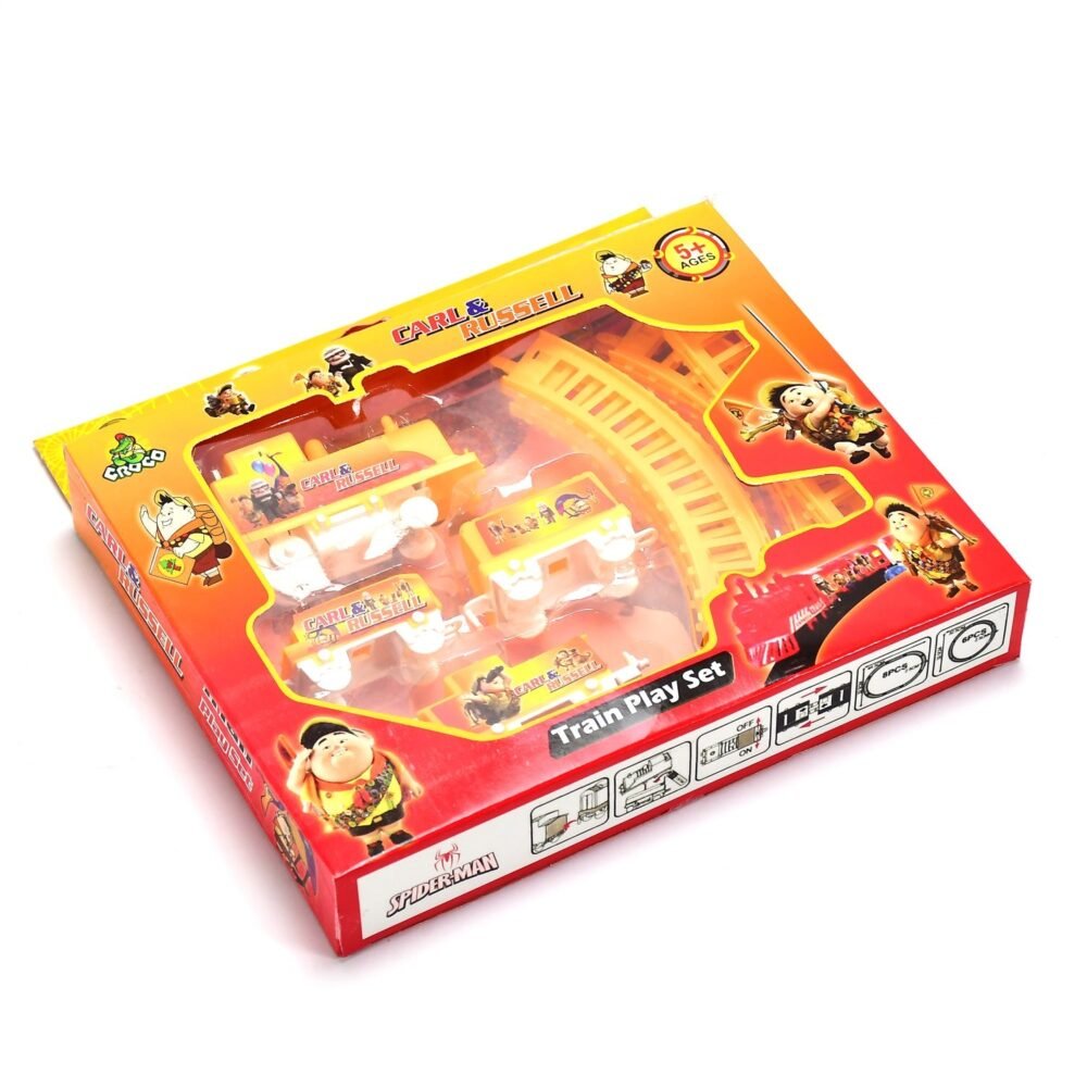 Kids Toy Train Set - Battery Operated High-Speed Play Set | Spark Tots