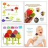 06_eea5c7e1-3e31-416e-9892-77a5f5b2449d.jpg Baby Silicone Teether – Soft BPA-Free Fruit Toy for Gums | Babyova