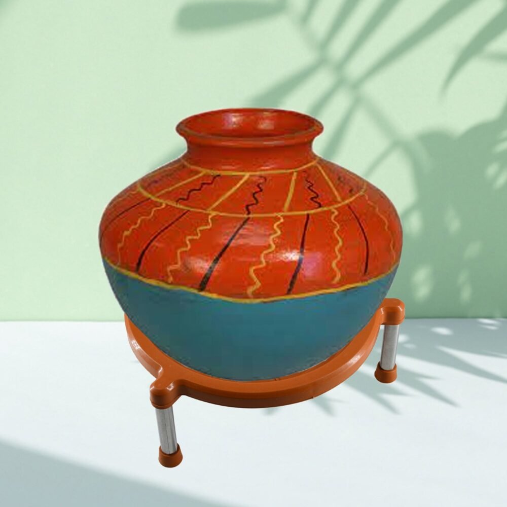 Matka Stand – Durable Plastic Multipurpose 21cm | Plant Edge