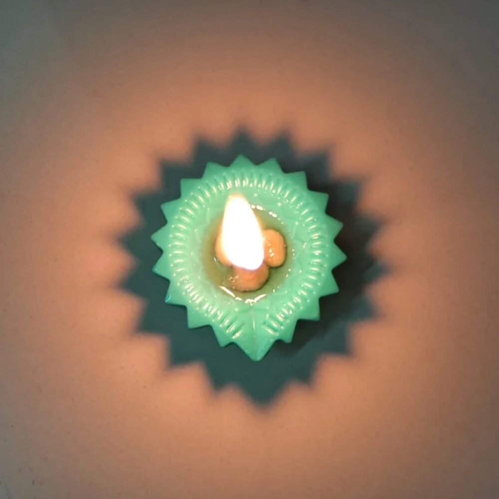 Silicone Diya Set (6 Pcs) – Reusable Diwali Lamps | Giftoiza