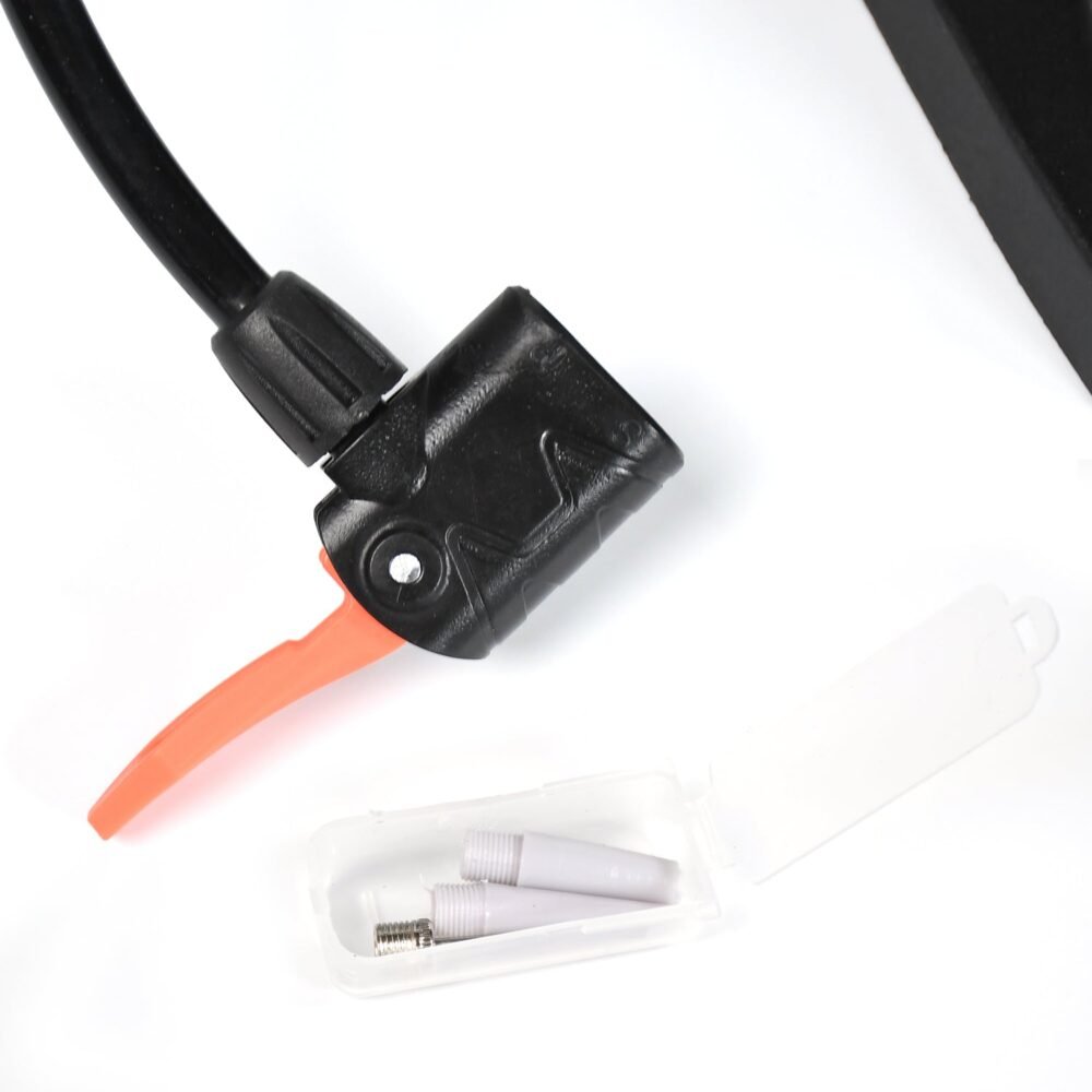 Mini Bike Pump – Portable Foot Operated with Gauge | Safora