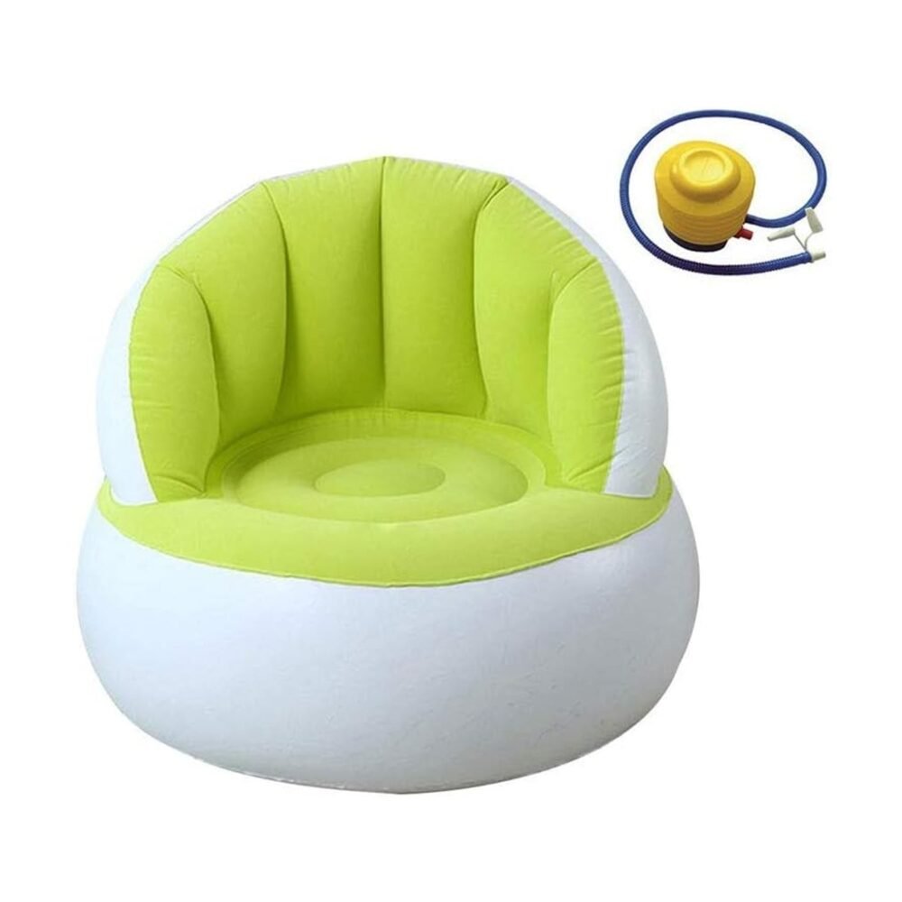 Kids Inflatable Sofa Chair – With Foot Pump & Backrest | Play & Move
