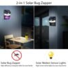 Solar Bug Zapper – 2-in-1 Motion Sensor Light | Garden Vera