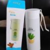 10e6d356-1bec-4f00-91b8-94de26cc92c5.jpg Glass Water Bottle – Leakproof 450ml Borosilicate | FitFuzion