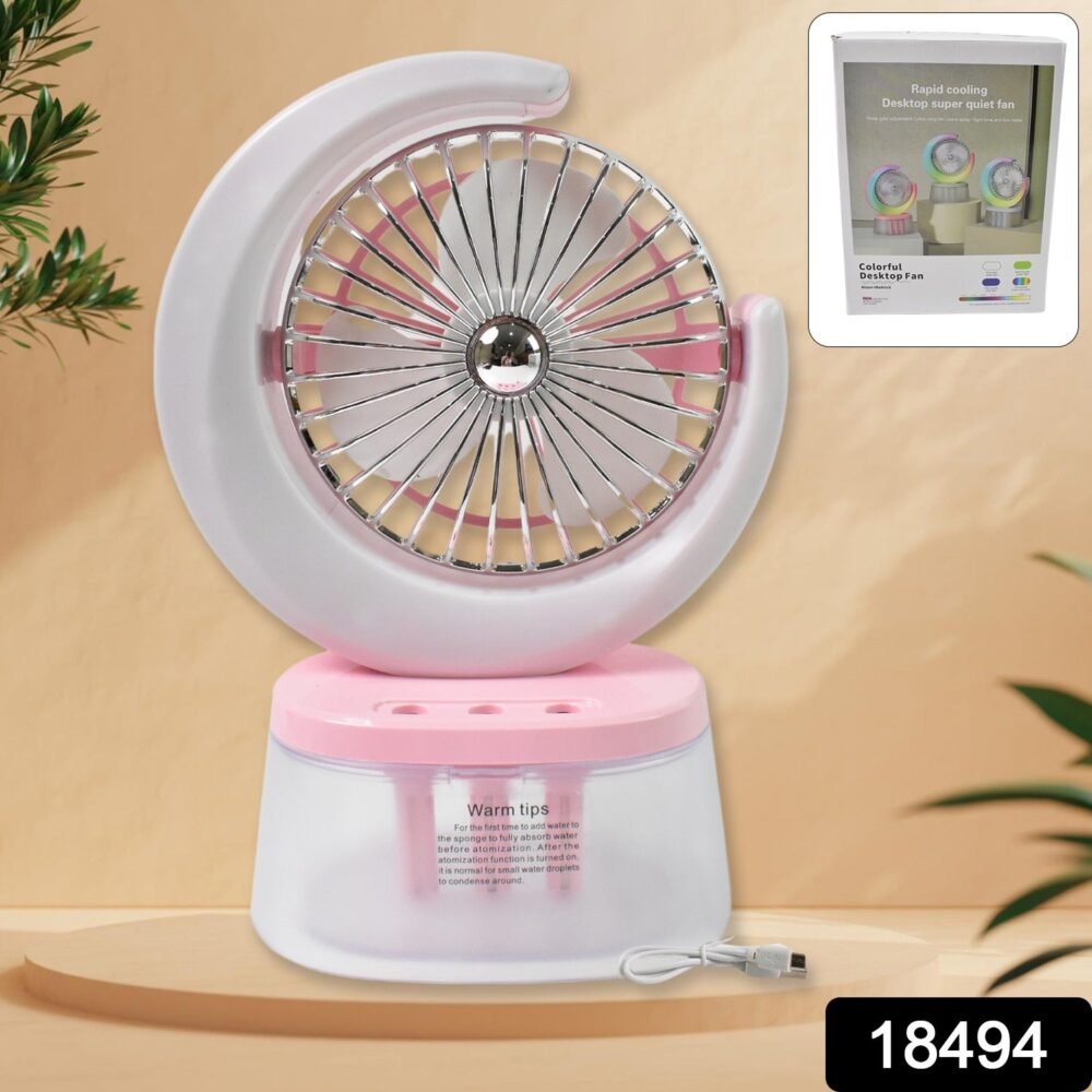 117.jpg Portable Humidifying Fan – LED Light & USB | Airvanta