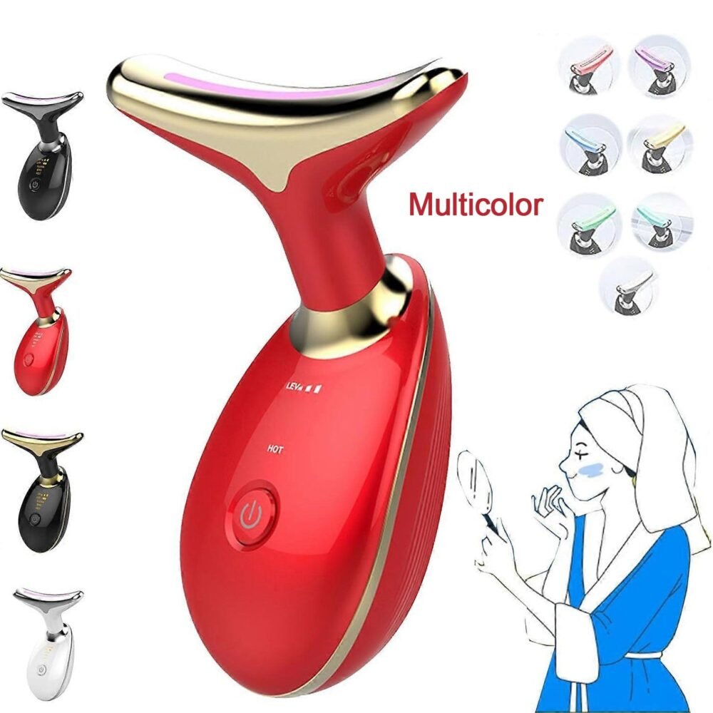 Electric Face Massager – LED Photon Wrinkle Remover | Indo Glow