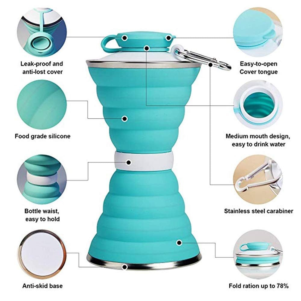 Silicone Collapsible Water Bottle – Leak Proof & Portable | Own Hydrate