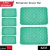 Fridge Drawer Mats Set of 6 – Waterproof PVC Liners | Indo Glow