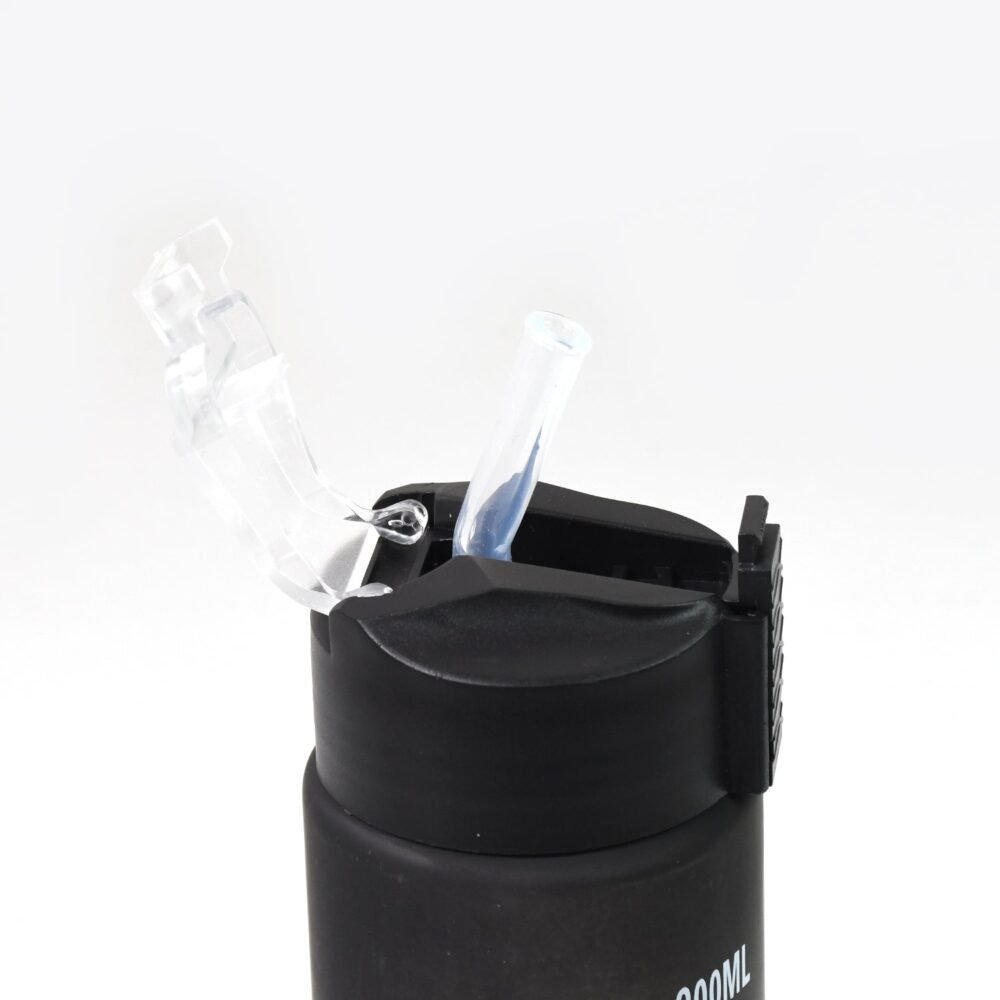 Motivational Water Bottle with Straw & Time Marker | Own Hydrate