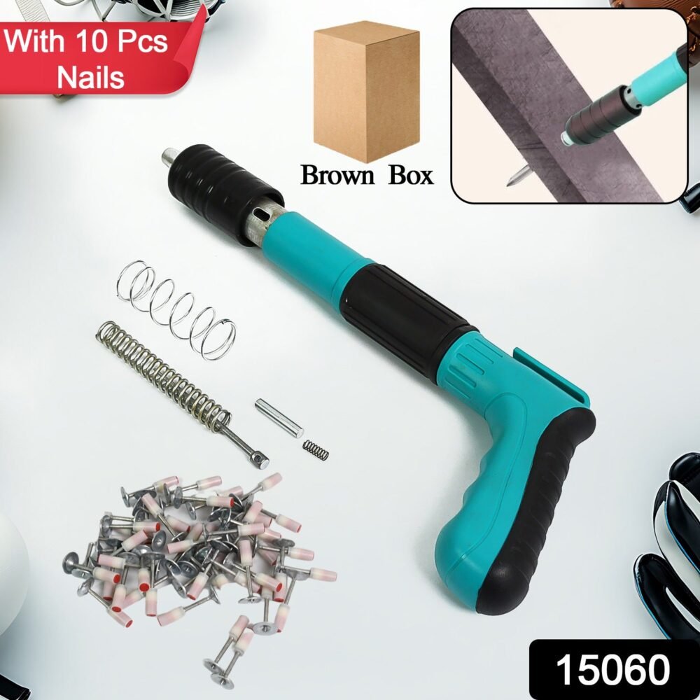 Manual Steel Nail Gun – Portable Wall Fastener | BoltForce