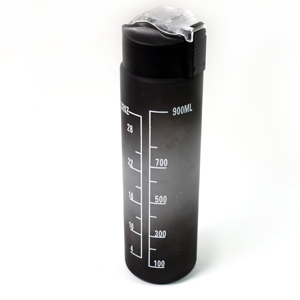 Motivational Water Bottle with Straw & Time Marker | Own Hydrate